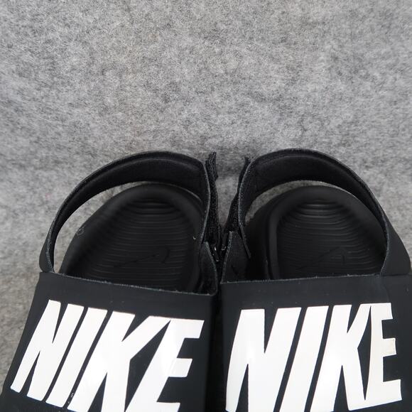 Nike Shoes Womens 9 Sandals Tanjun Casual Sport Recovery Comfort Black Strappy - Picture 3 of 13